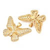 Brass Micro Pave Cubic Zirconia Pendants CU-CBA908F-05G-04-2