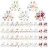 50Pcs 5 Style Alloy Cabochons FIND-PH0003-88-1