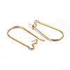 304 Stainless Steel Hoop Earring Findings X-STAS-P223-01G-03-2