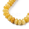 Natural Topaz Jade Beads Strands G-F743-05C-4