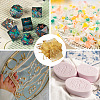 30Pcs Gold Stamping Moon Star Organza Drawstring Gift Bags ABAG-TA0002-21C-9