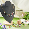 105Pcs 7 Colors Acrylic Imitation Gemstone Pendants FIND-TA0009-34G-7