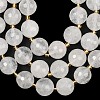 Natural Quartz Crystal Beads Strands G-C249-A14-16mm-5