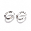 304 Stainless Steel Open Jump Rings X-STAS-L234-144A-2