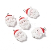 Christmas Theme Opaque Resin Pendants LS-FIND-E025-14-1