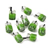 Glass Bottle Pendants CRES-S359-01H-4