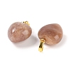 Natural Peach Moonstone Pendants G-J386-H13-G-2