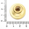 Golden Tone Wax Seal Brass Stamp Heads STAM-P002-01G-05-3