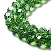 Electroplate Transparent Glass Beads Strands LS-EGLA-A035-T8mm-A11-3