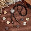   12Pcs 3 Styles Alloy Bolo Tie Slides Clasp Cabochon Settings FIND-PH0018-03-5
