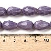 Opaque Solid Color Beads Strands EGLA-N013-P10mm-D09-4