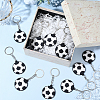 20Pcs Sports Series Silicone Keychains KEYC-SC0002-01A-4