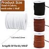 4 Rolls 4 Colors Flat Faux Suede Cord LW-CL0001-04B-2