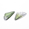 Transparent Resin Pendants X-RESI-Q216-001D-2