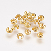 Brass Crimp Beads Covers EC266-1G-1