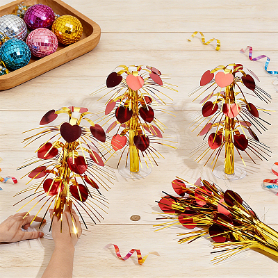 10Pcs Plastic Table Centerpiece Decoration FEPA-WH0008-003B-1