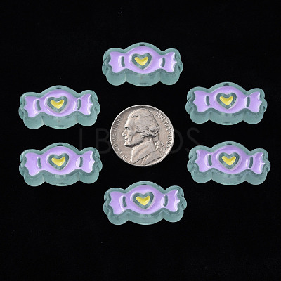 Transparent Acrylic Beads MACR-S374-05B-05-1