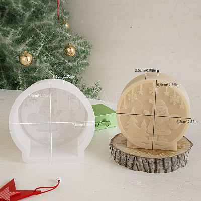 Christmas Theme Silicone Molds DIY-K073-20D-1