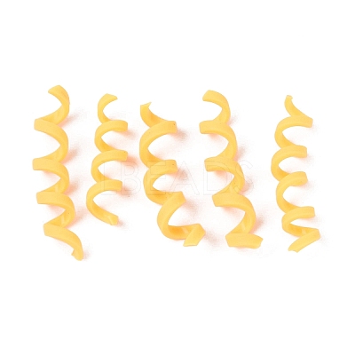 Handmade Polymer Clay Spiral Beads FIND-Q122-01C-1