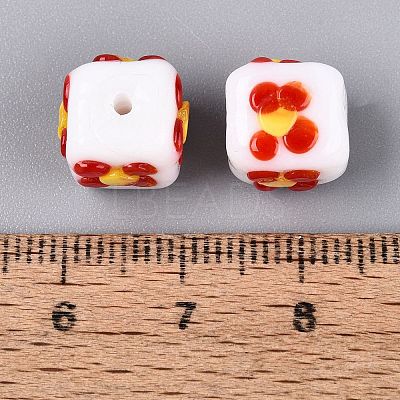 Handmade Bumpy Lampwork Beads LAMP-N042-22A-01-1