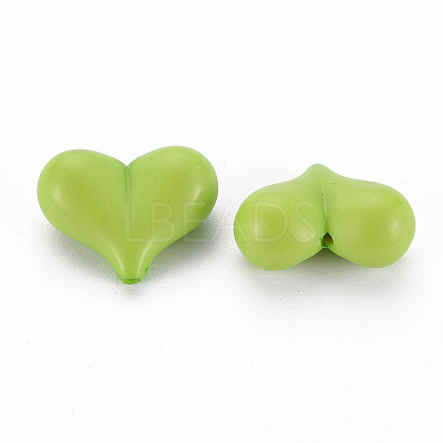 Opaque Acrylic Beads X-MACR-S373-70-A02-1
