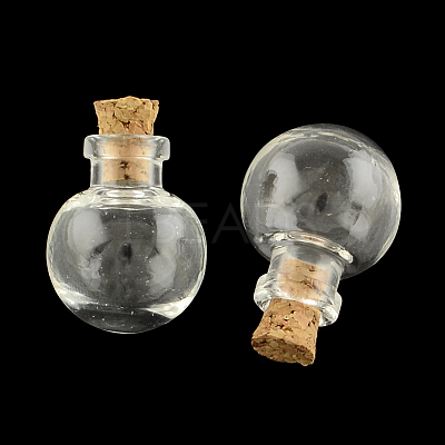 Round Glass Bottle for Bead Containers X-AJEW-R045-01-1
