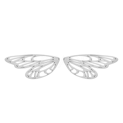 304 Stainless Steel Pendants STAS-WH0033-06P-1
