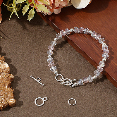 925 Sterling Silver Toggle Clasps STER-BBC0008-56-1