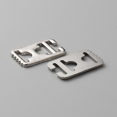 Zinc Alloy Ribbon Crimp Ends DIY-WH0430-053P-1