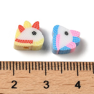 Handmade Polymer Clay Beads CLAY-Z001-06-1