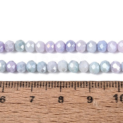 Ombre Effect Dyed Glass Beads Strands GLAA-C023-02-C27-1