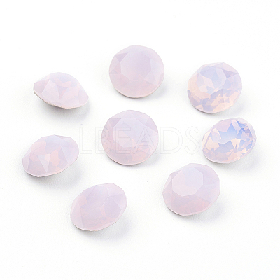 Pointed Back & Back Plated K9 Glass Rhinestone Cabochons RGLA-J012-10mm-395-1
