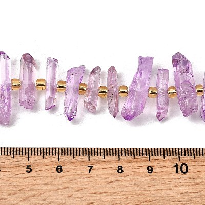 Natural Quartz Crystal Beads Strands G-F800-C20-1