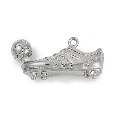 304 Stainless Steel Pendants STAS-K291-05B-AS-1