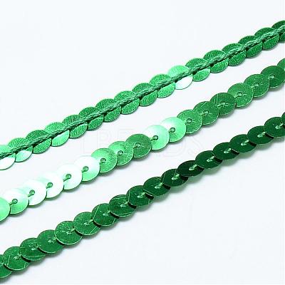 Plastic Paillette Beads PVC-Q085-6mm-4-1
