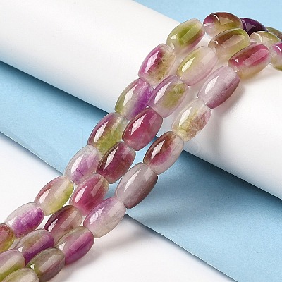 Natural Dyed White Jade Beads Strands G-M402-A01-03-1