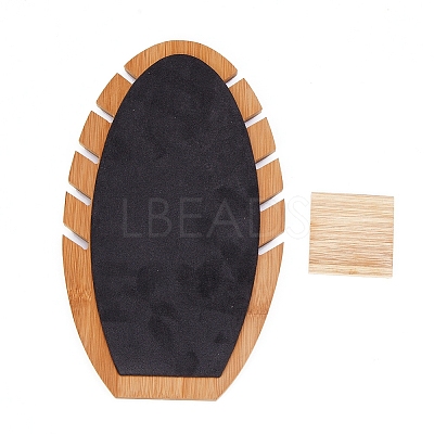 Bamboo Necklace Display Stand NDIS-E022-06A-1