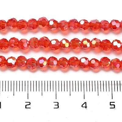 Transparent Glass Beads EGLA-A035-T4mm-B01-1