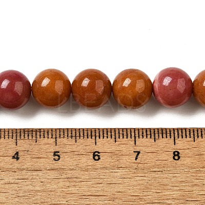 Dyed Natural Malaysia Jade Beads Strands G-G021-02C-19-1