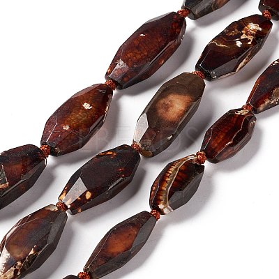 Natural Agate Beads Strands G-F719-13D-1