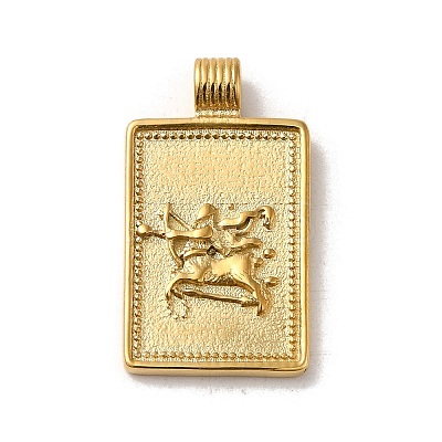 304 Stainless Steel Pendants STAS-L022-306G-07-1