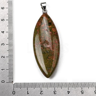 Natural Unakite Big Pendants G-F820-06H-1