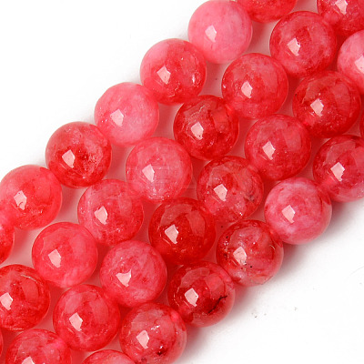 Natural Quartz Beads Strands G-R479-10mm-10-1