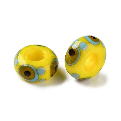 Handmade Lampwork European Beads LA-CBA0C61-01G-1