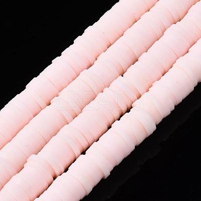 Handmade Polymer Clay Beads X-CLAY-R067-8.0mm-27-1