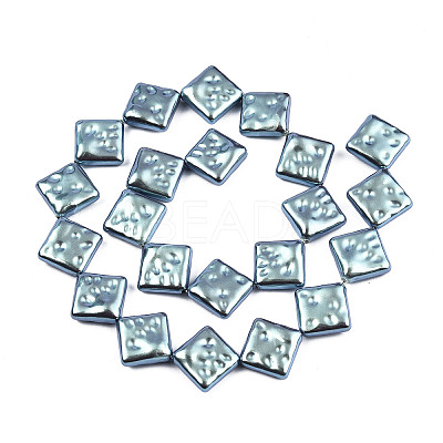 ABS Plastic Imitation Pearl Beads Strands KY-N015-05-A02-1