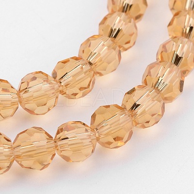 Transparent Glass Bead Strands GLAA-G013-4mm-92-1