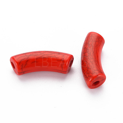 Opaque Crackle Acrylic Beads X1-MACR-S372-001N-009-1
