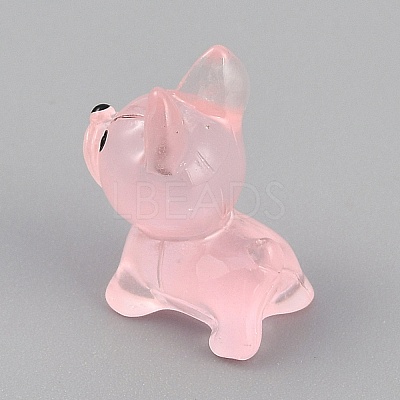 Luminous Resin Dog Display Decorations RESI-CJC0012-30F-1