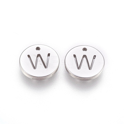 Non-Tarnish 304 Stainless Steel Charms STAS-P212-15P-02-1